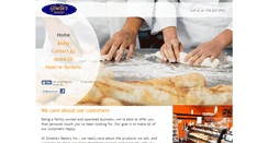 Desktop Screenshot of ginellesbakery.com